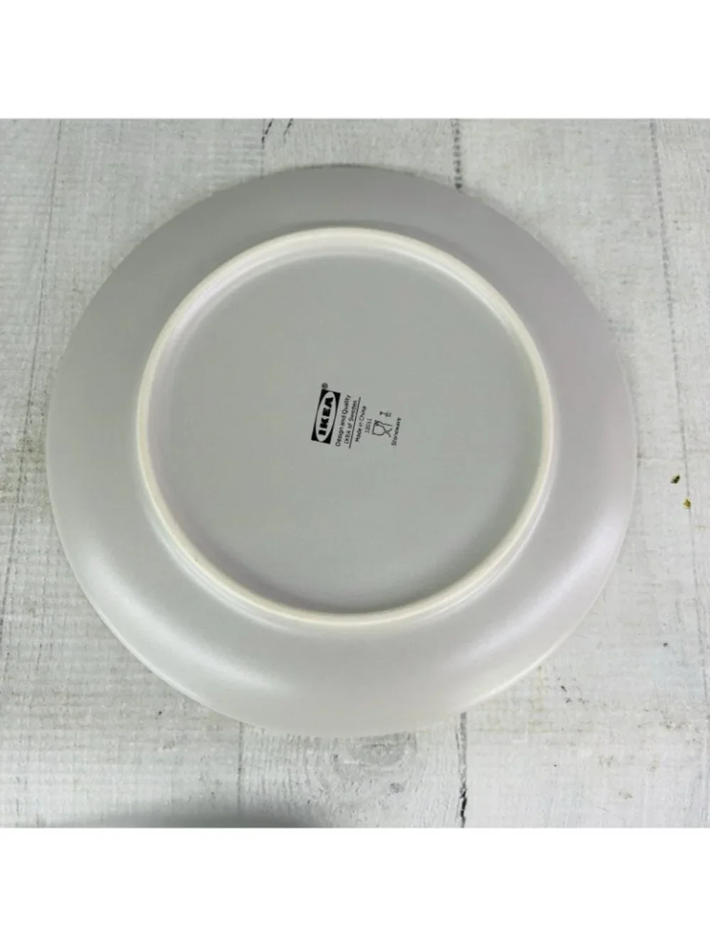 Ikea of Sweden 12011 GRAY Matte Solid Stoneware 8